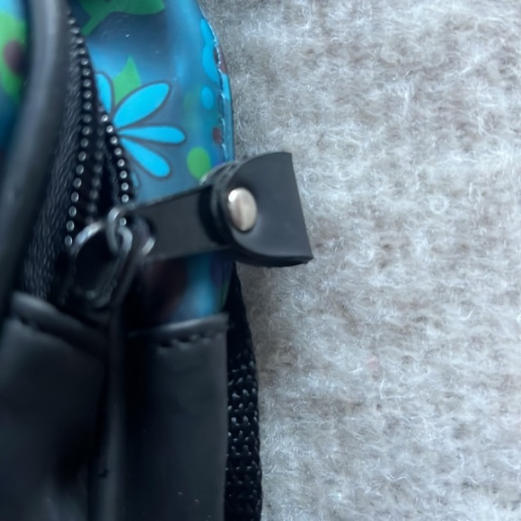 Cute translucent blue mini backpack - Picture 3 of 3